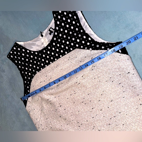 CLOSET CLOSING!!!🌳ANN TAYLOR🌳TEXTURED MINI MOD SHIFT DRESS - Picture 8 of 12